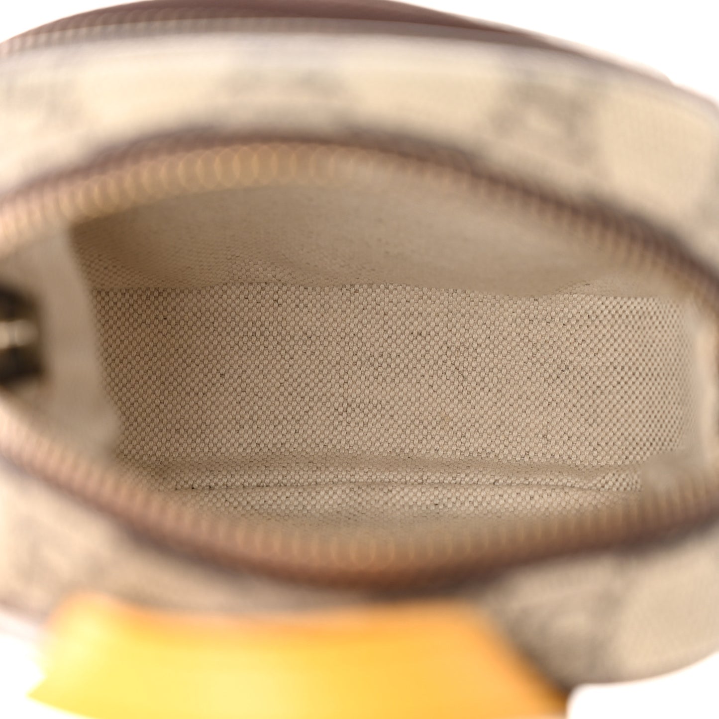 GG Supreme Monogram Mini Neo Vintage Double Zip Messenger Bag Beige New Acero Crop