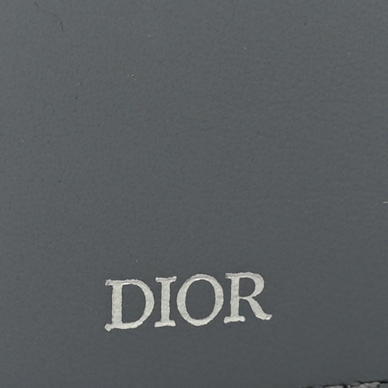 Christian Dior Calfskin Saddle Bifold Wallet Beige Blue 6 of 6