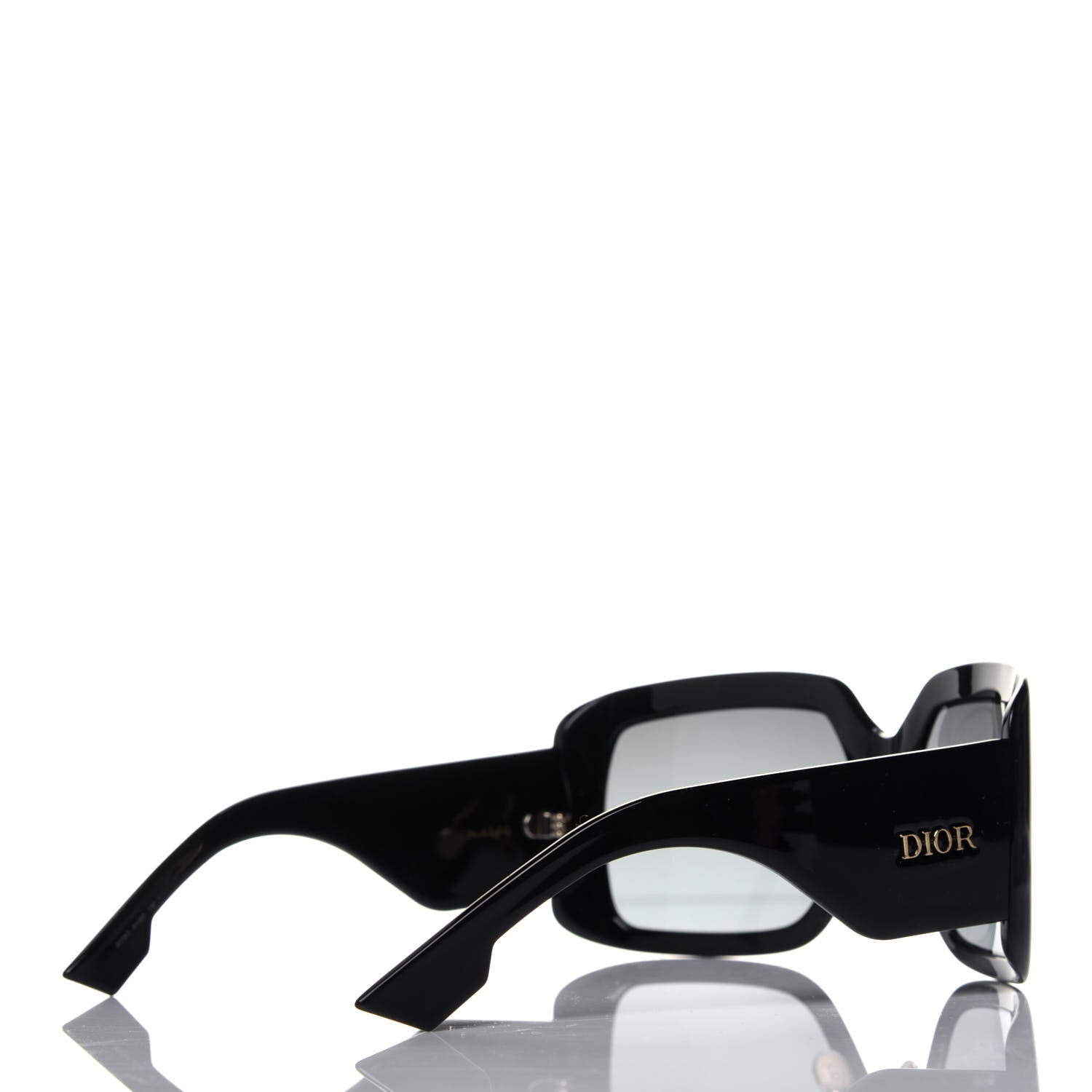 Christian Dior Acetate DiorSo Light 2 Shield Sunglasses Black 4 of 7