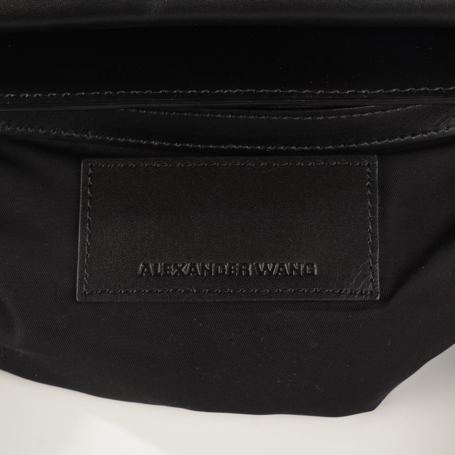 Alexander Wang Python Lia Sling Black Silver Hardware 6 of 8