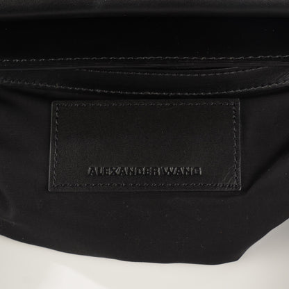 Alexander Wang Python Lia Sling Black Silver Hardware 6 of 8