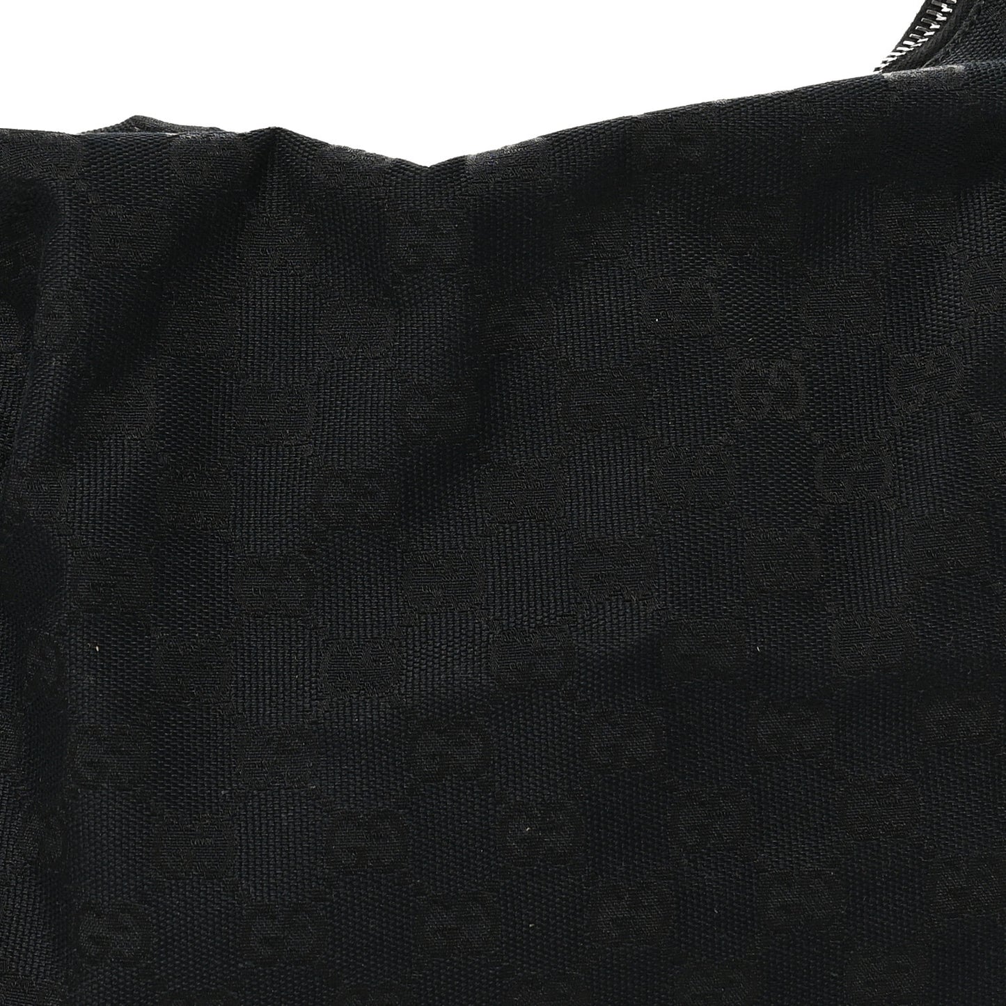Monogram Medium Horsebit Chain Hobo Black