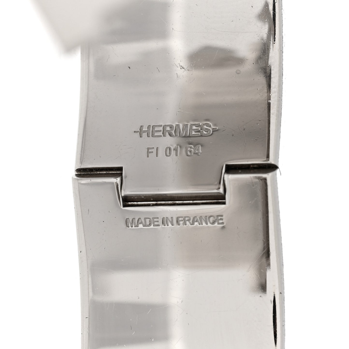 Enamel Wide Clic Clac H Bracelet PM Black