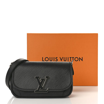 Louis Vuitton Epi Buci Crossbody Black 9 of 9