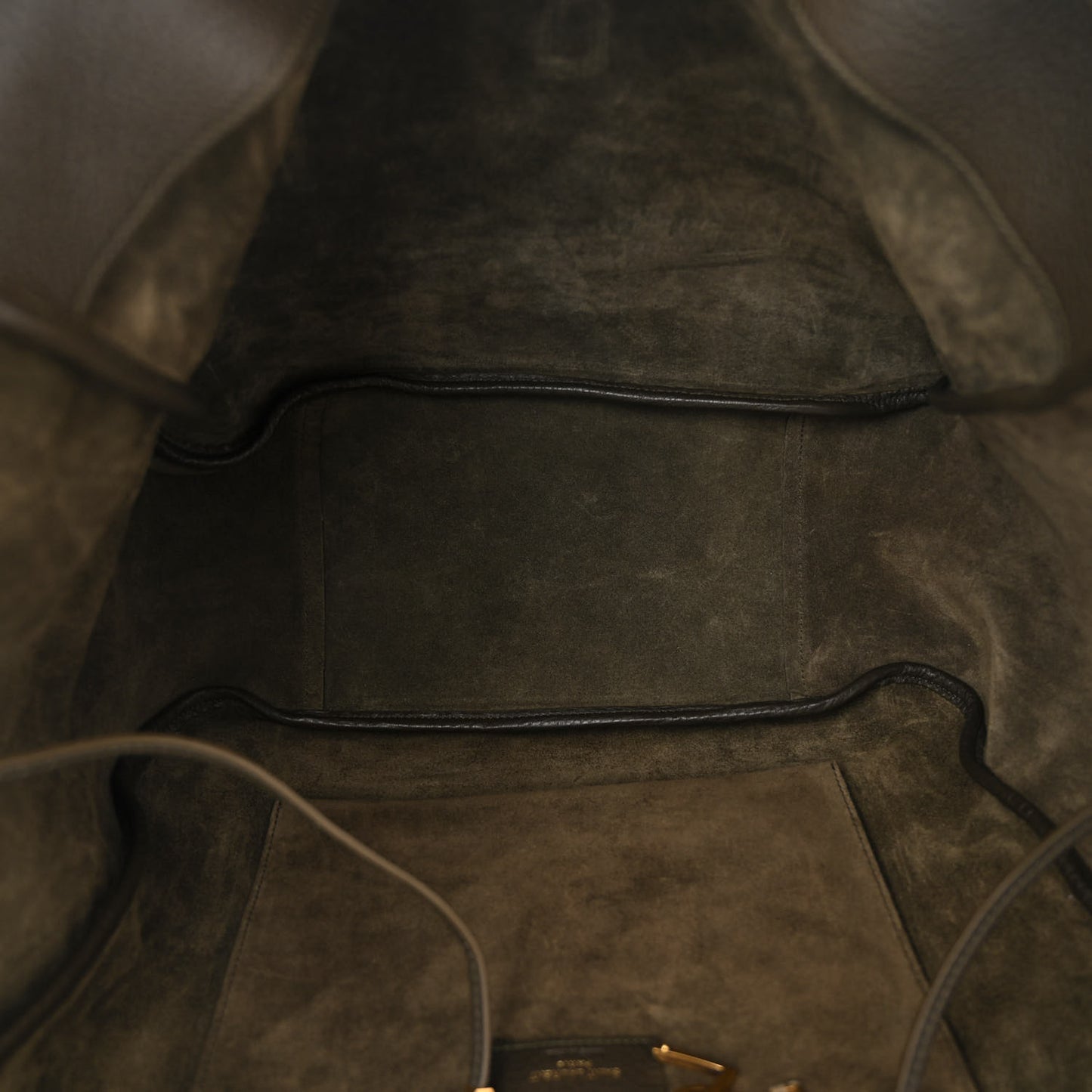 Grained Deerskin Bea Tote Musk
