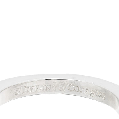 Tiffany Sterling Silver T Square Ring 55 7.25 4 of 4