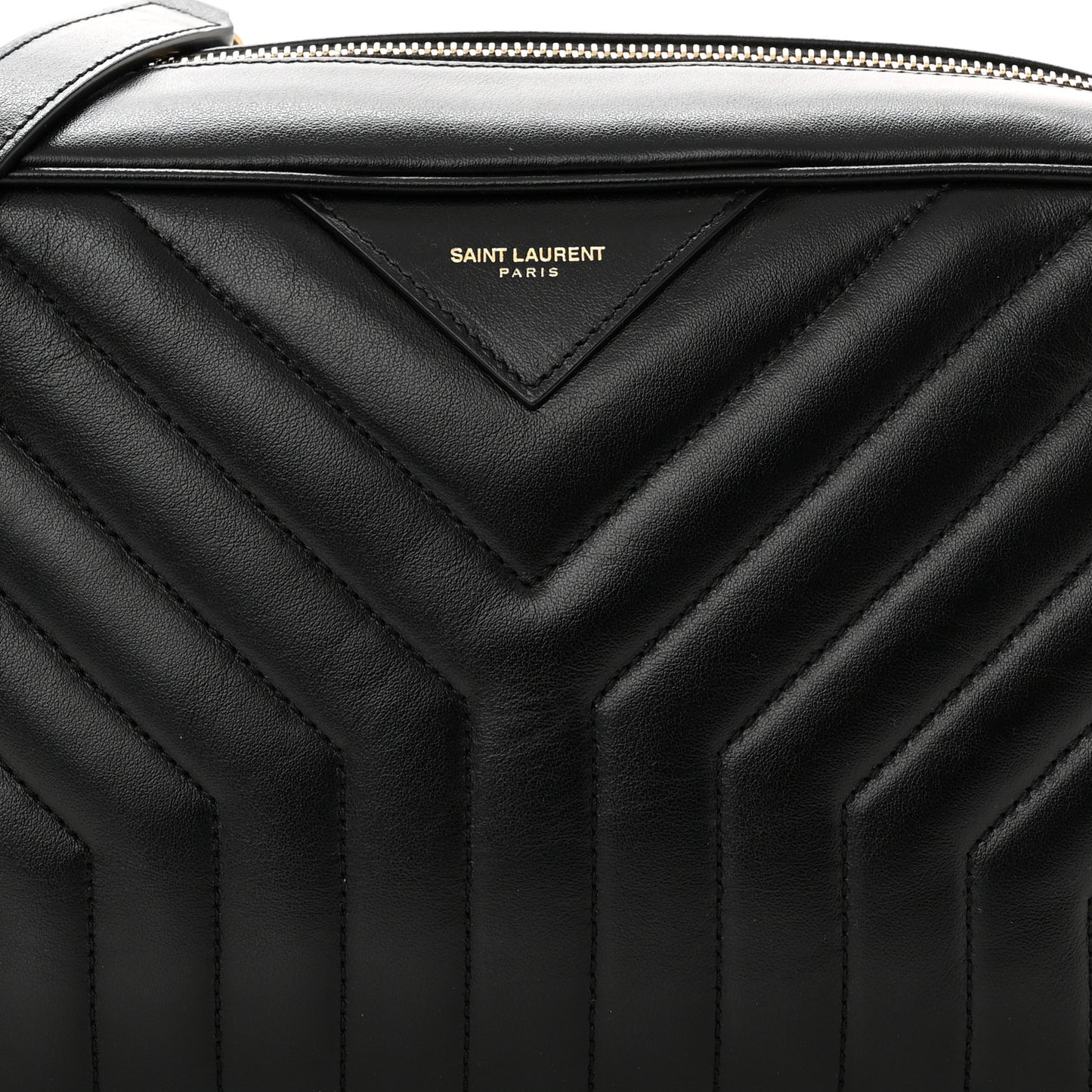 Calfskin Matelasse Joan Camera Bag Black