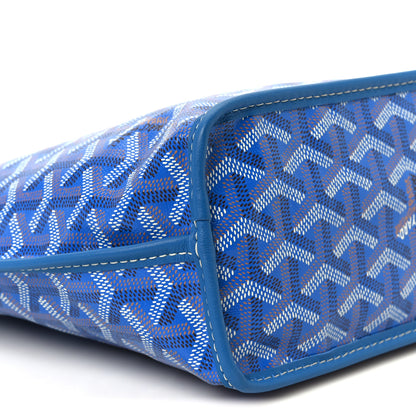 Goyard Goyardine Reversible Mini Anjou Sky Blue 16 of 19