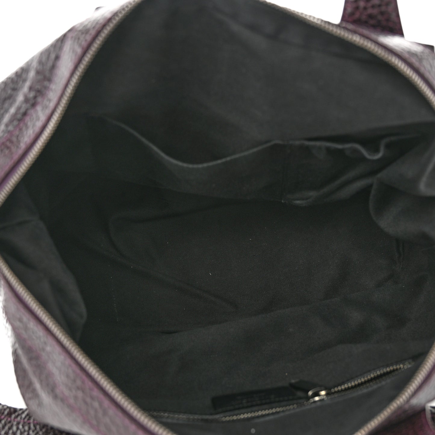 Pebbled Calfskin Medium Nightingale Purple