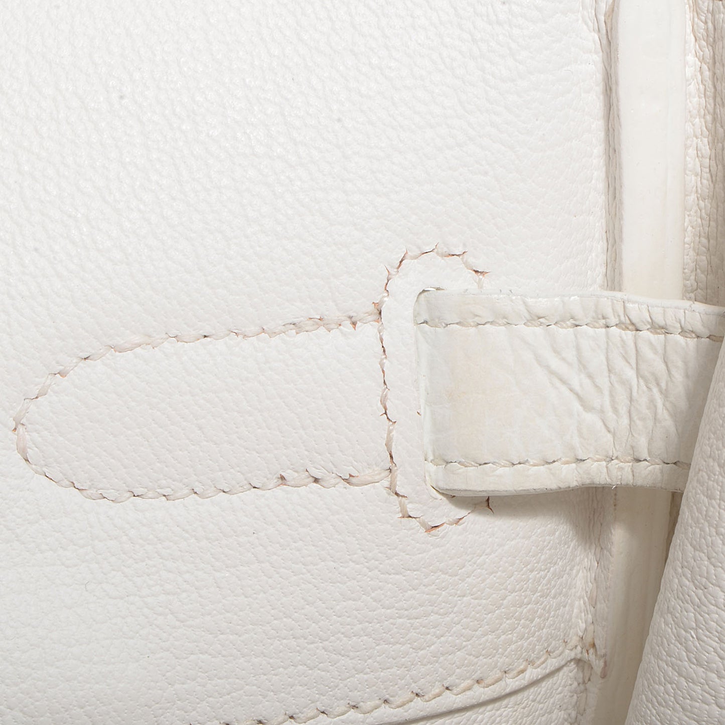 Taurillon Clemence Birkin 35 White