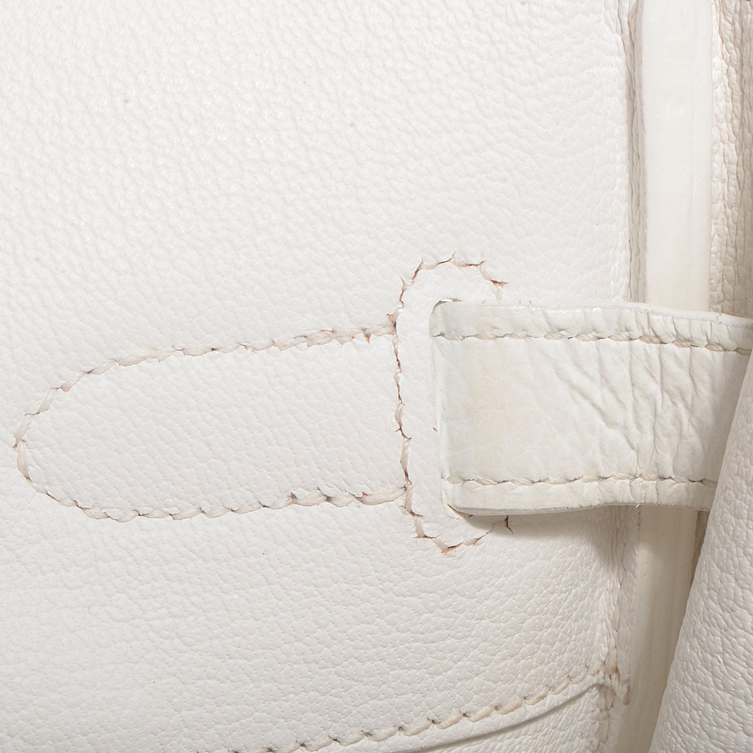 Hermes Taurillon Clemence Birkin 35 White 11 of 28