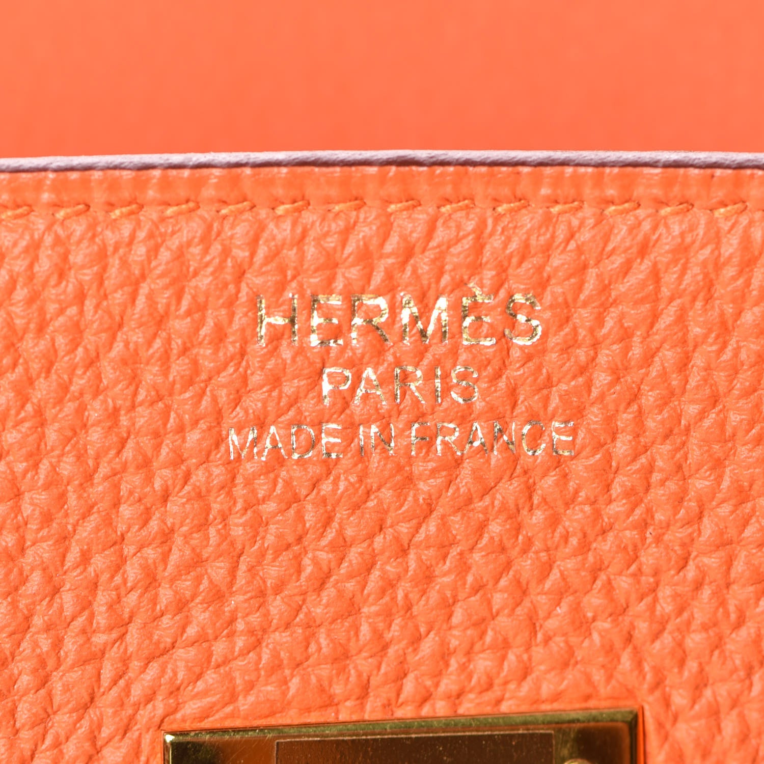 Hermes Togo Birkin 35 Feu 20 of 34