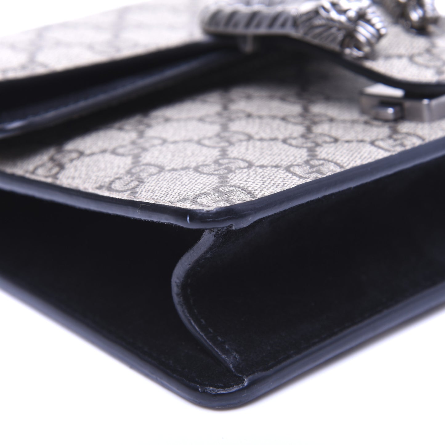 GG Supreme Monogram Mini Dionysus Shoulder Bag Black