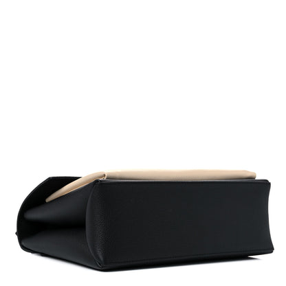Louis Vuitton Soft Calfskin My Lockme Top Handle Vanille Black 4 of 13