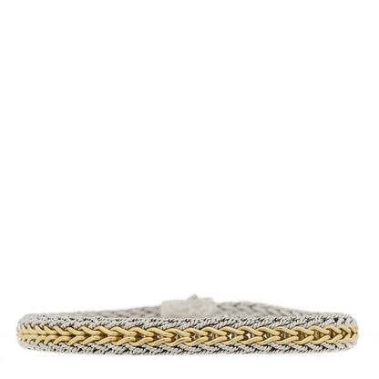John Hardy Sterling Silver 18K Yellow Gold 8mm Icon Bracelet 1 of 3