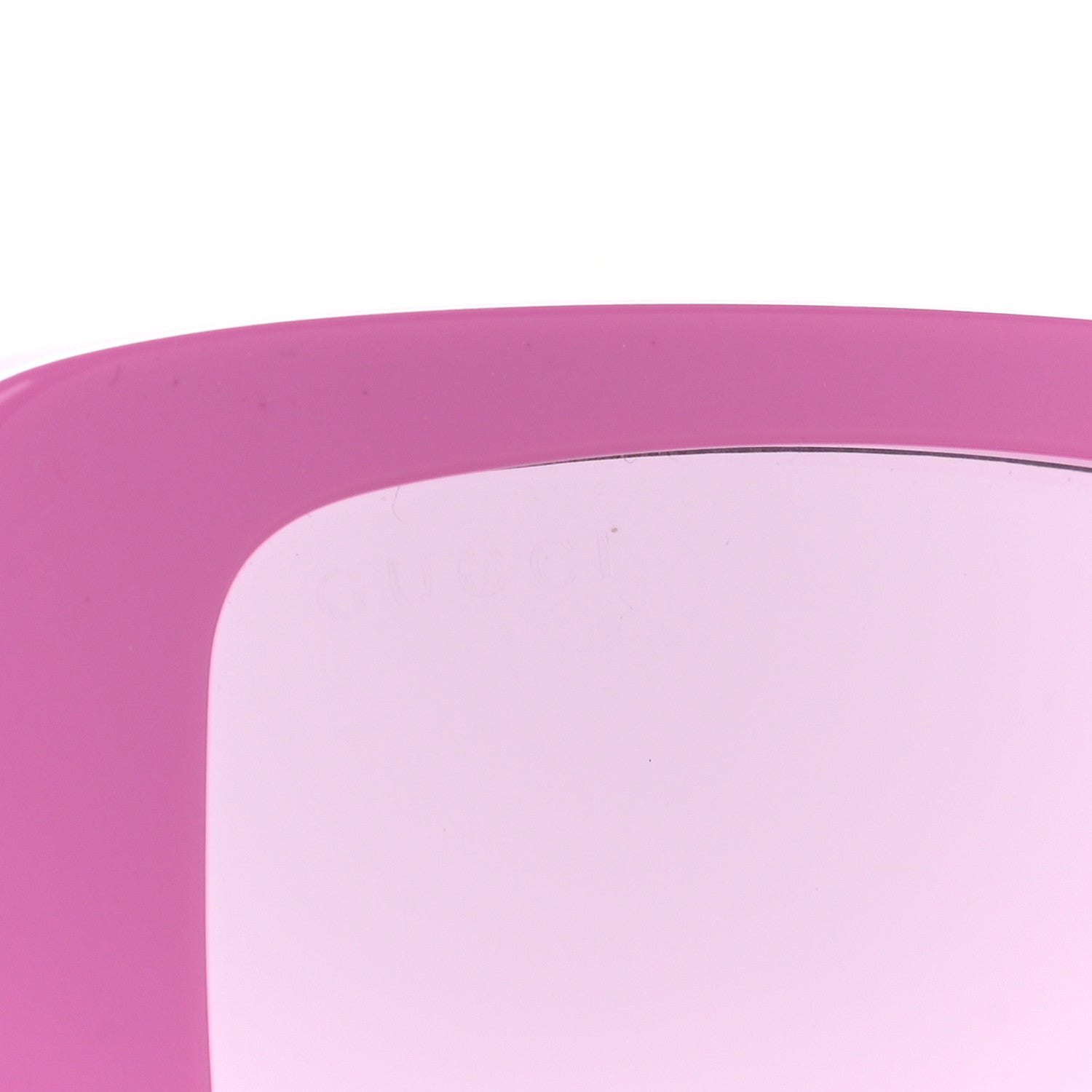 Gucci Acetate Square Frame Sunglasses GG0956S Pink 7 of 7