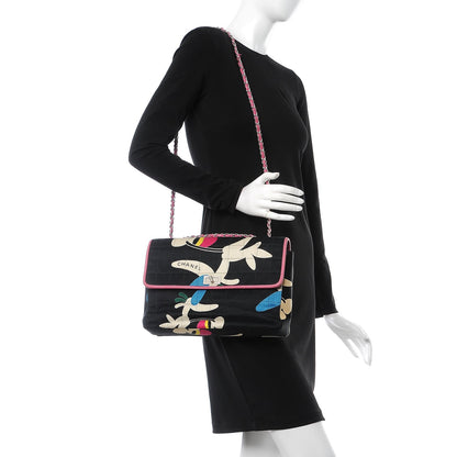 Chanel Canvas Chocolate Bar Quilted Flap Multicolor 2 of 10