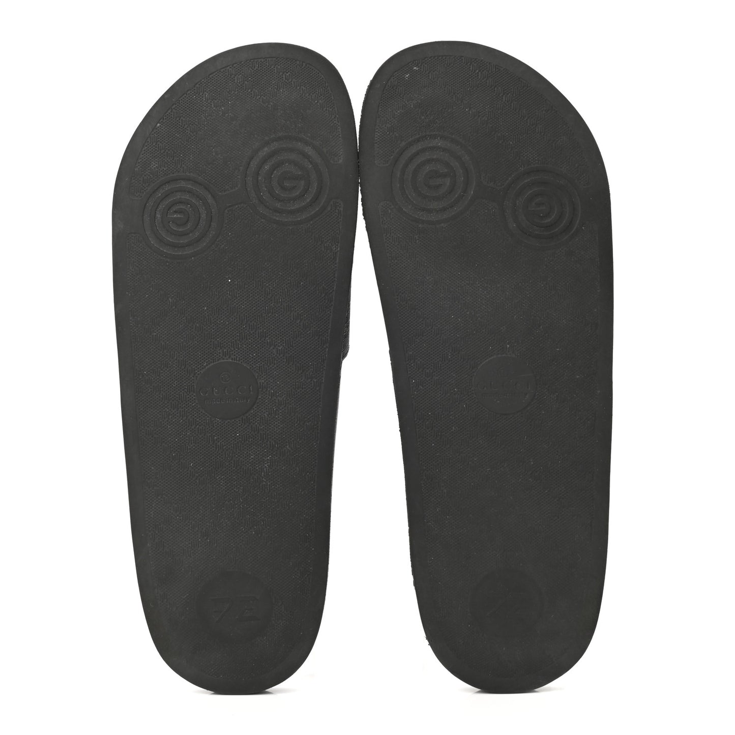 GG Supreme Monogram Tigers Mens Slide Sandals 10 Black Multicolor