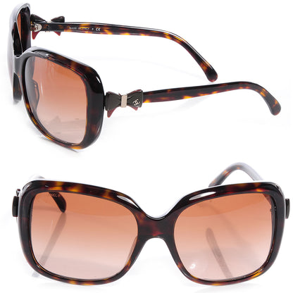 Chanel Acetate CC Bow Sunglasses 5171 Tortoise 1 of 5