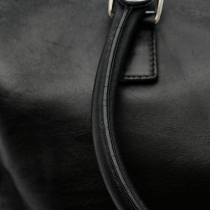 Saint Laurent Calfskin Studded Classic Duffle 6 Black 14 of 16