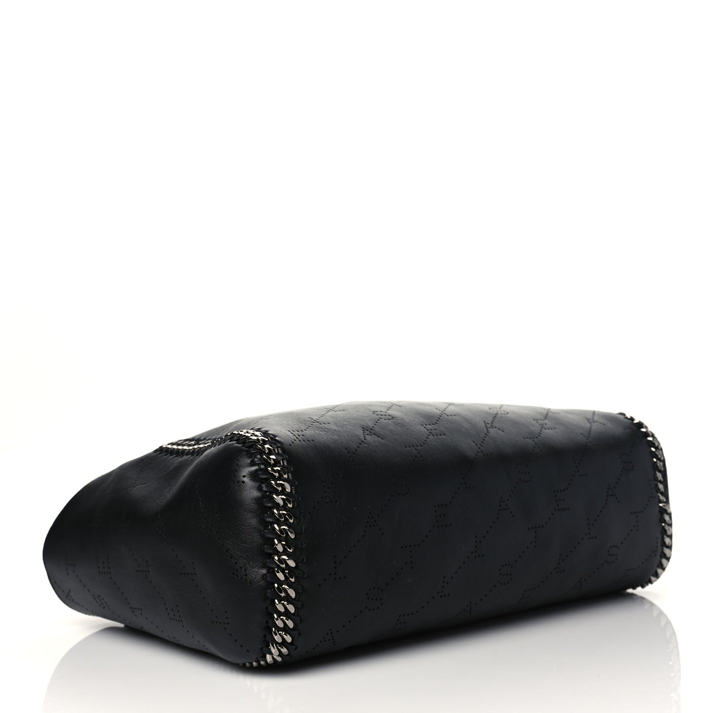 Eco Alter Nappa Perforated Logo Falabella Reversible Tote Black