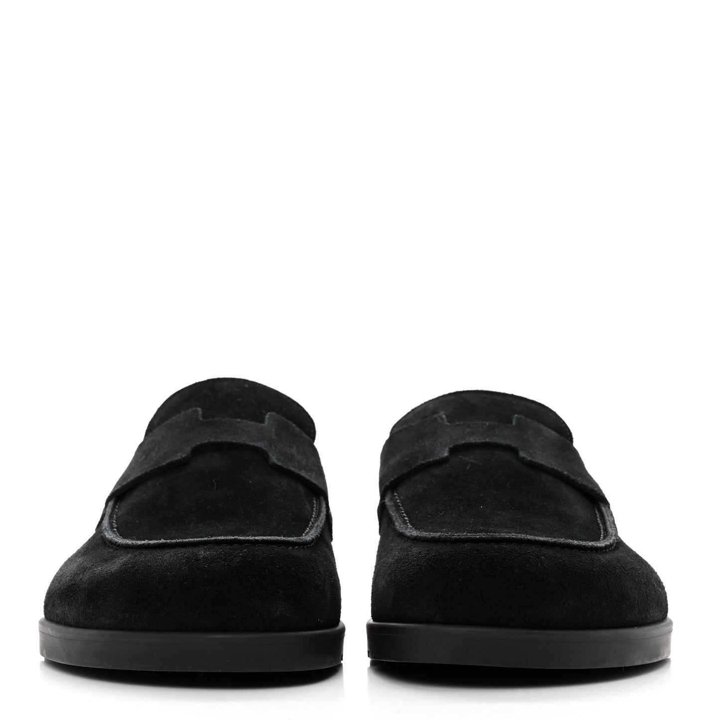 Suede Calfskin Go Mules 40.5 Black