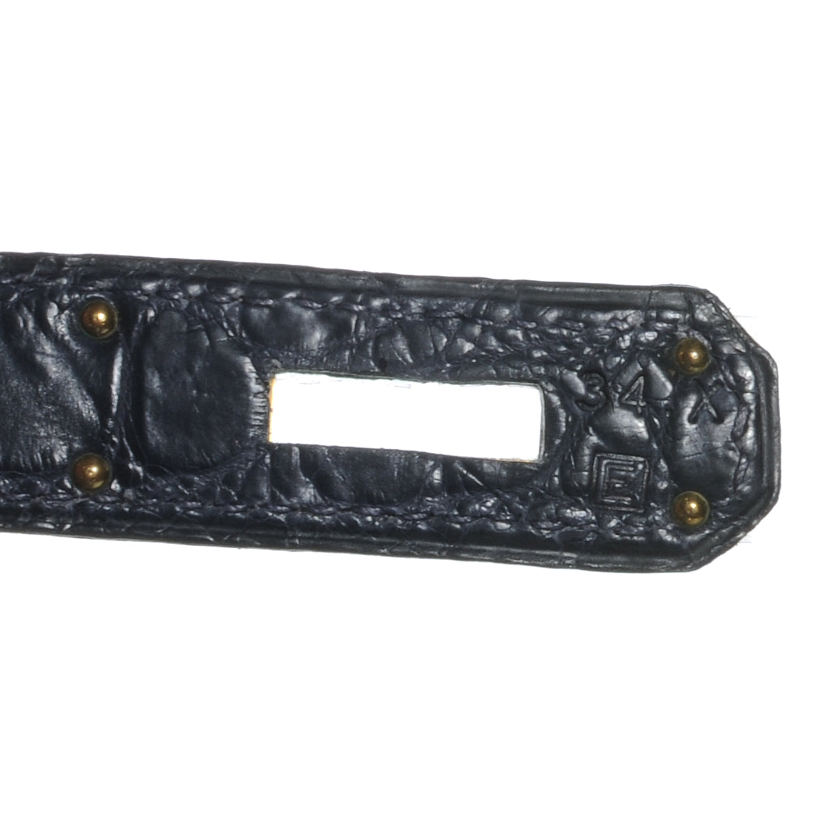 Hermes Matte Niloticus Crocodile Kelly 28 Bleu Indigo 6 of 9