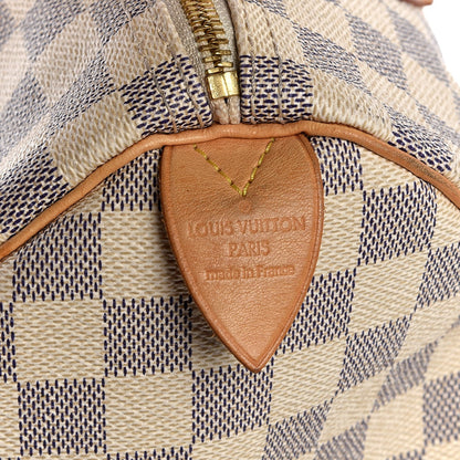 Louis Vuitton Damier Azur Speedy 30 9 of 10