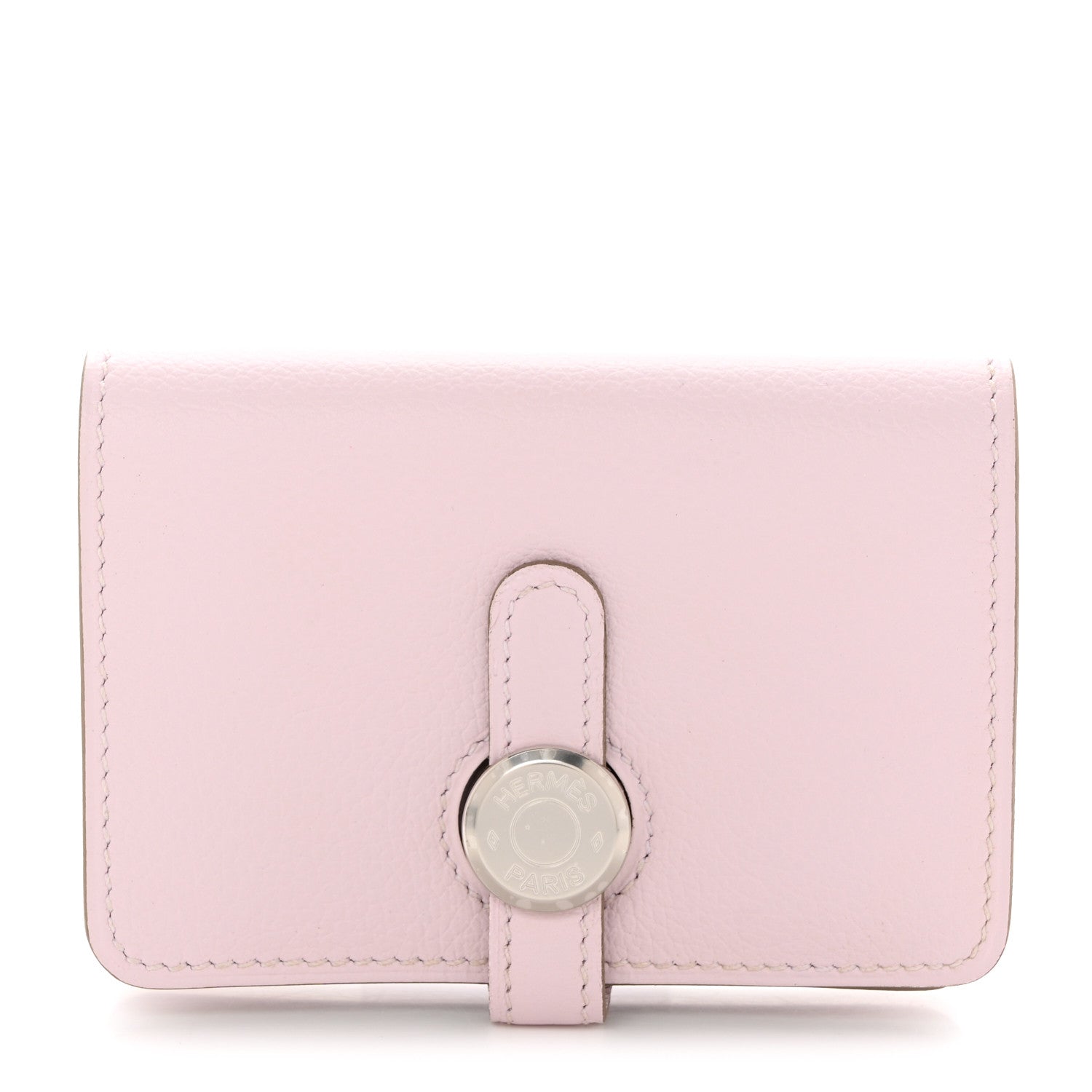 Hermes Evercolor Dogon Card Case Mauve Pale 1 of 8