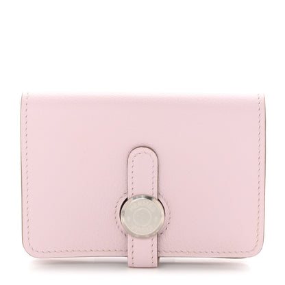 Hermes Evercolor Dogon Card Case Mauve Pale 1 of 8