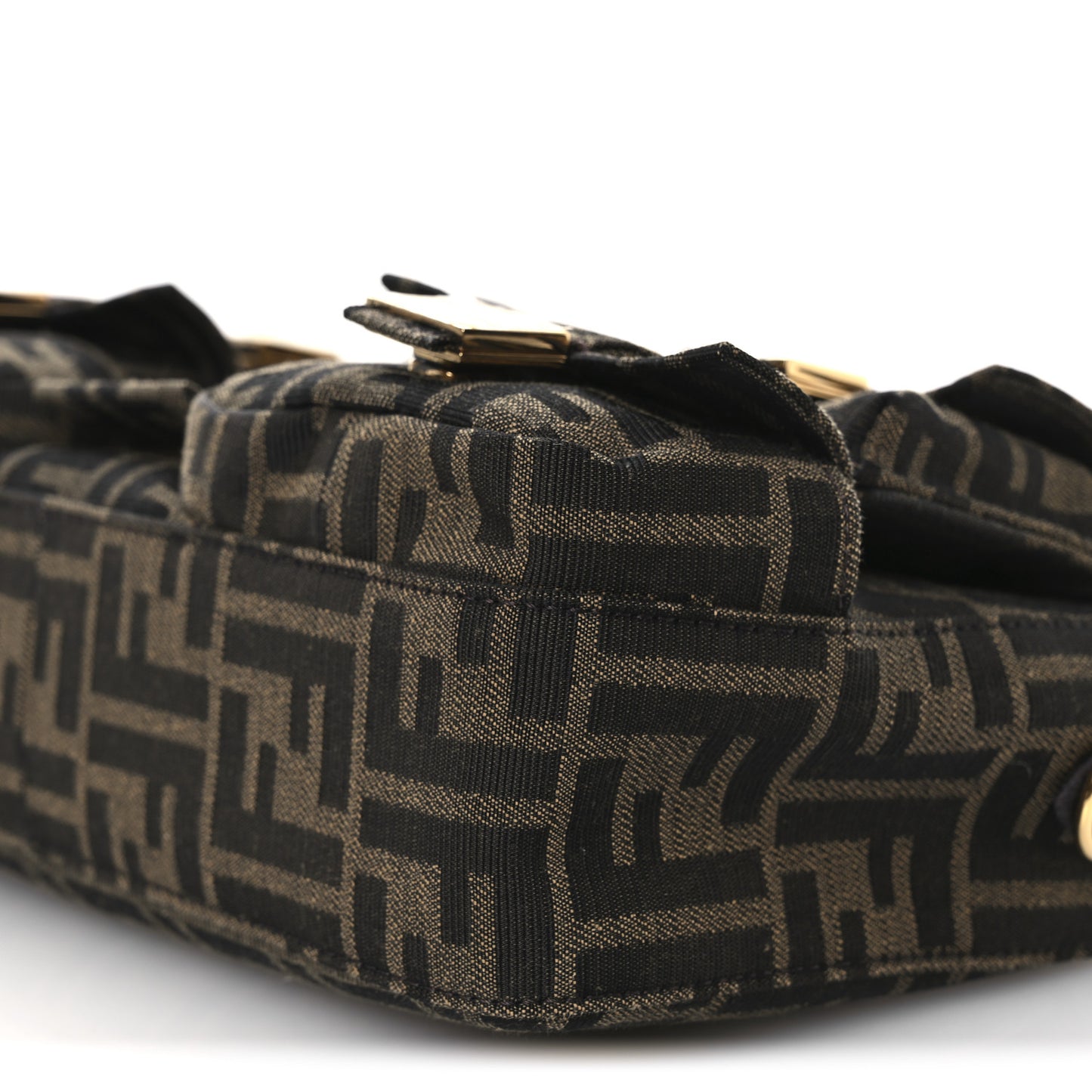 Fabric Jacquard FF 1974 Multipocket Baguette Tobacco Moro