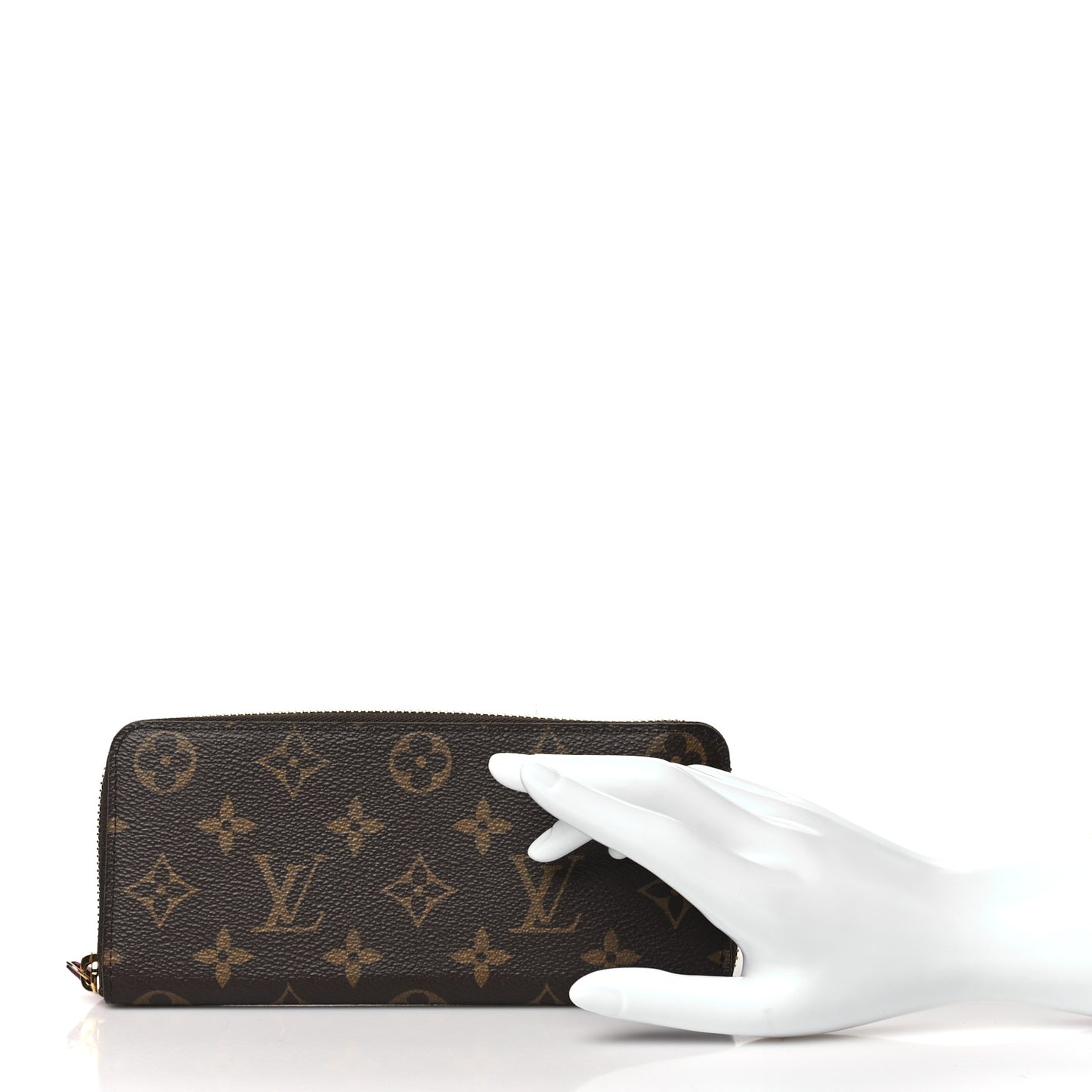 Monogram Clemence Wallet Fuchsia