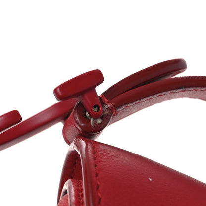 Christian Dior Ultra Matte Calfskin Mini Saddle Bag Red 11 of 13