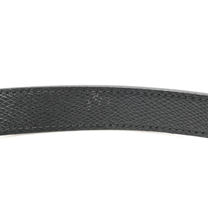 Christian Dior Grained Calfskin Saddle Bag Black 9 of 10
