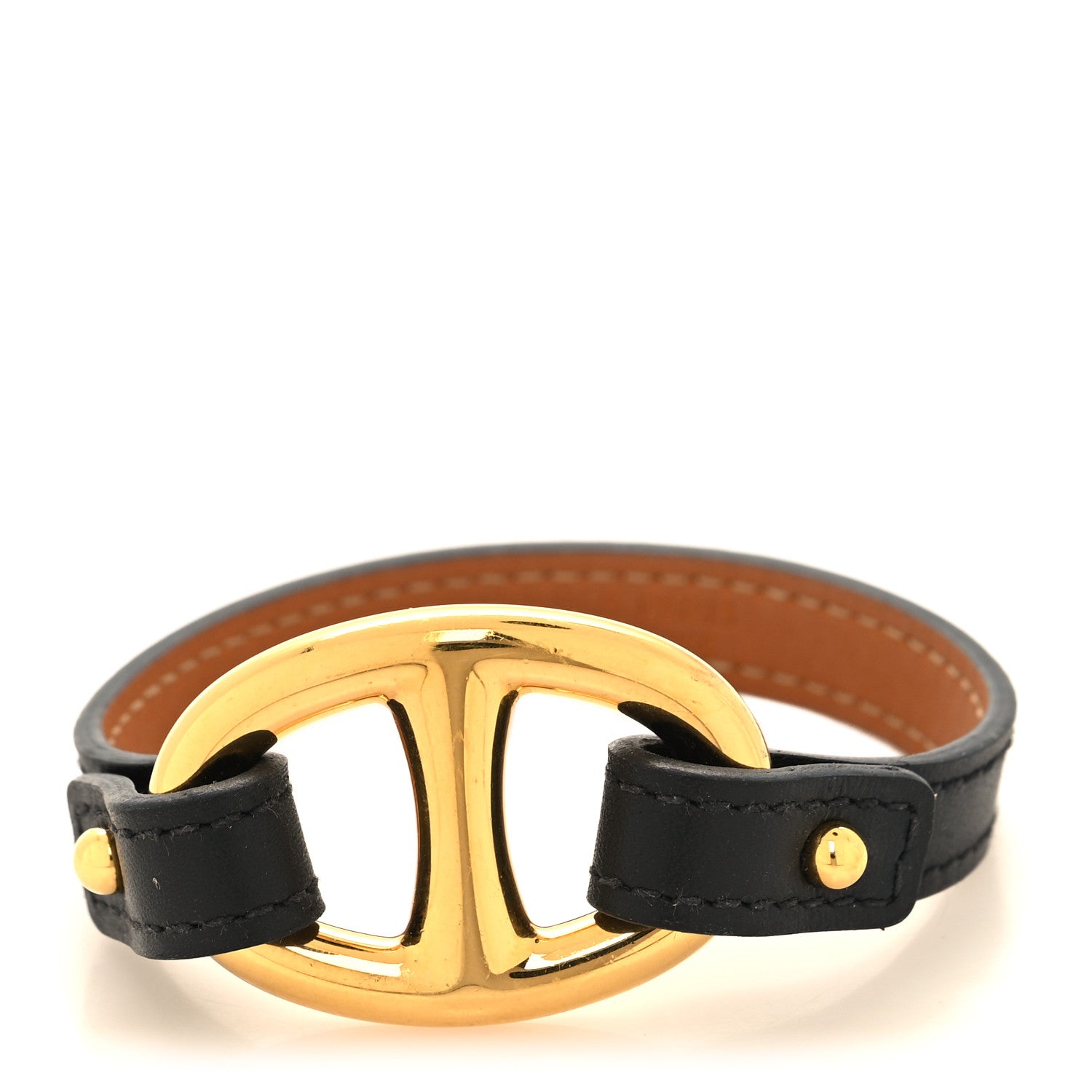 Hermes Swift Granville Bracelet M Black 1 of 6