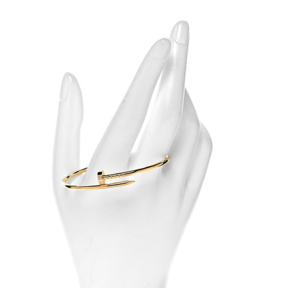 Cartier 18K Yellow Gold Small Juste Un Clou Bracelet 16 2 of 5
