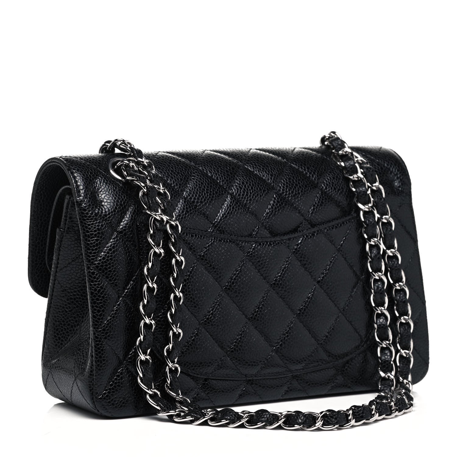 Chanel Caviar Quilted Small Double Flap Black 3 of 10