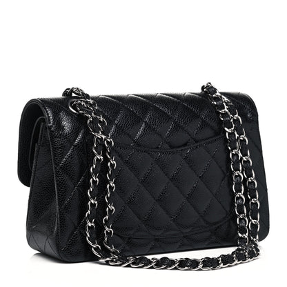 Chanel Caviar Quilted Small Double Flap Black 3 of 10