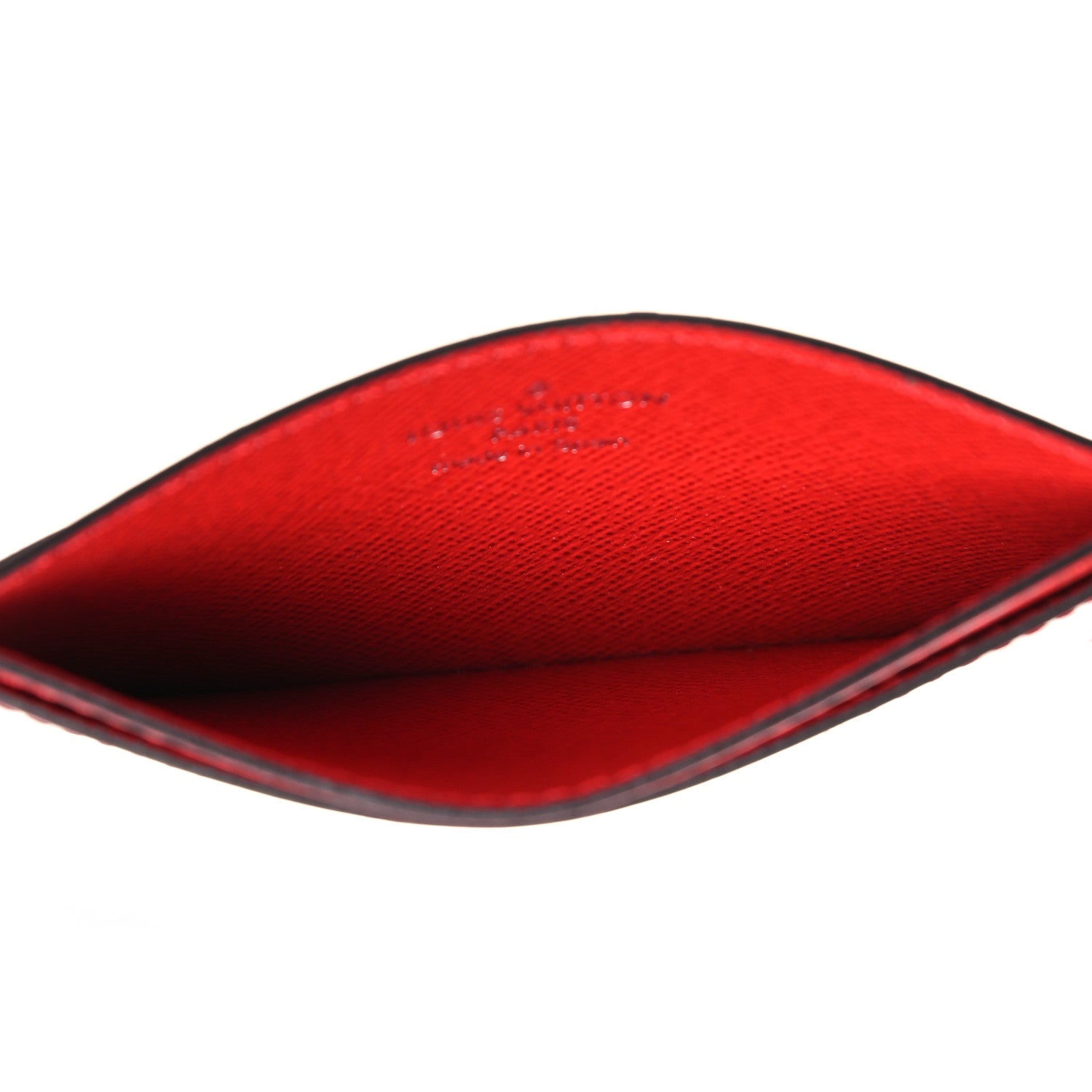 Louis Vuitton X SUPREME Epi Card Holder Red 5 of 6