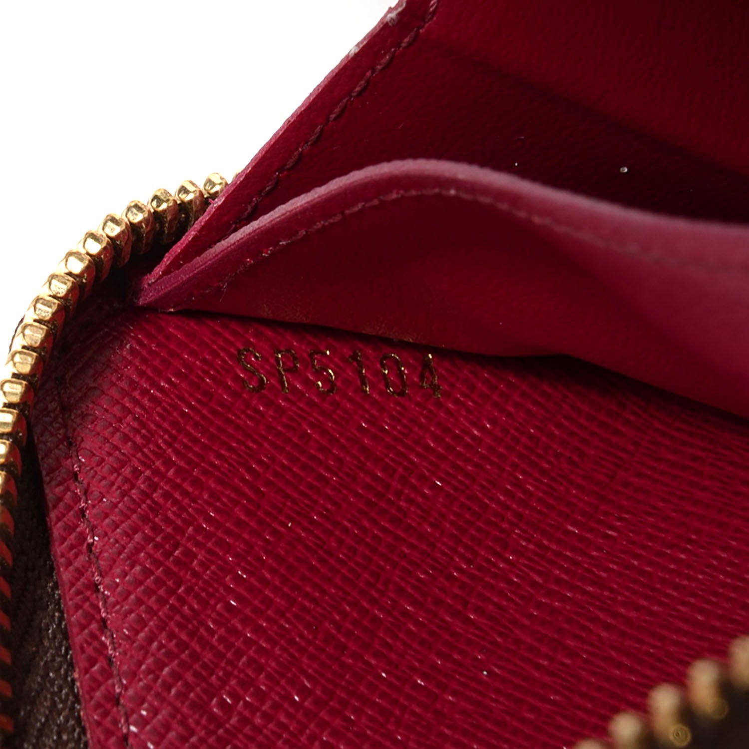 Louis Vuitton Monogram Clemence Wallet Fuchsia 8 of 8