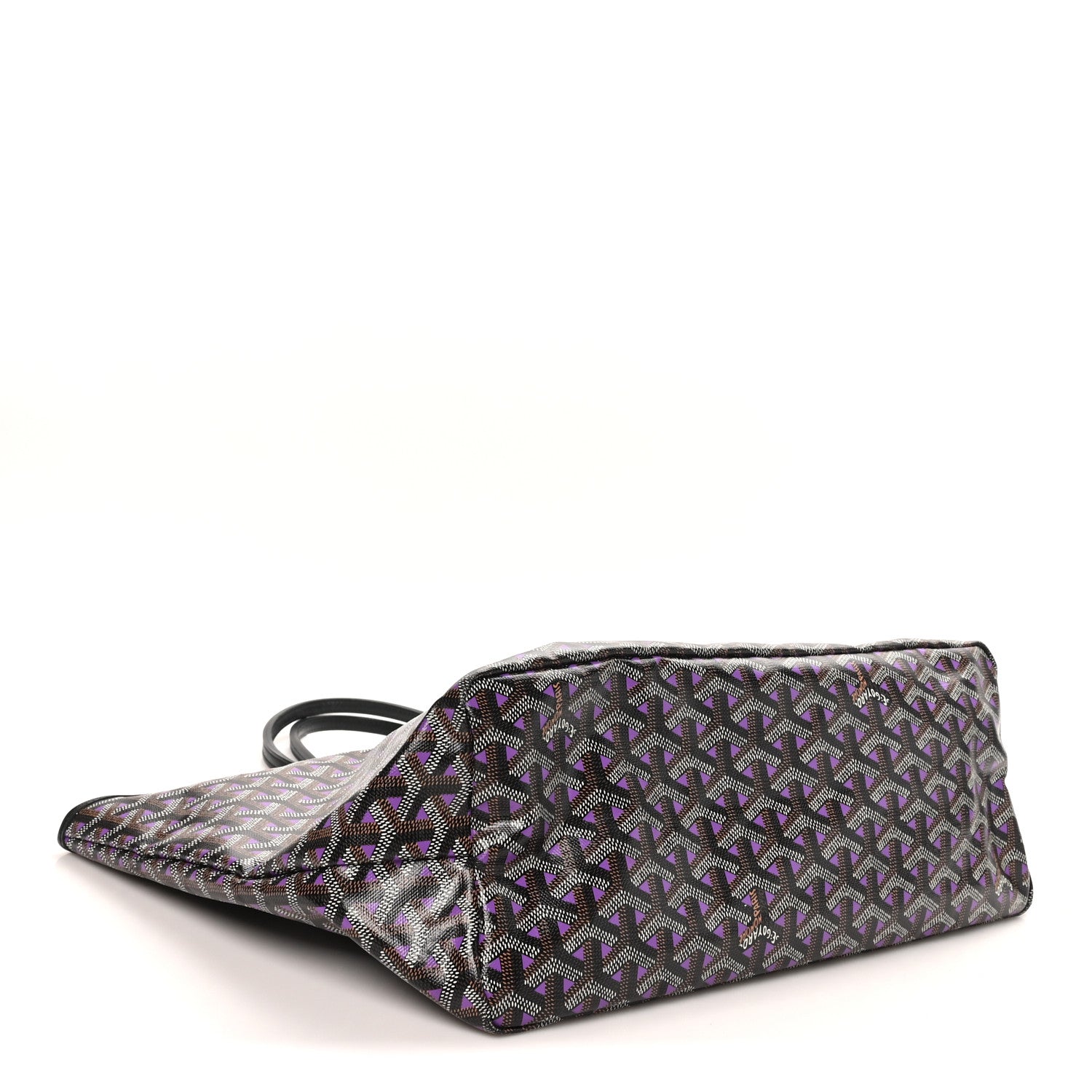 Goyard Goyardine Saint Louis Claire Voie PM Black Violet 5 of 11