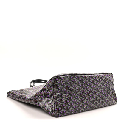 Goyard Goyardine Saint Louis Claire Voie PM Black Violet 5 of 11