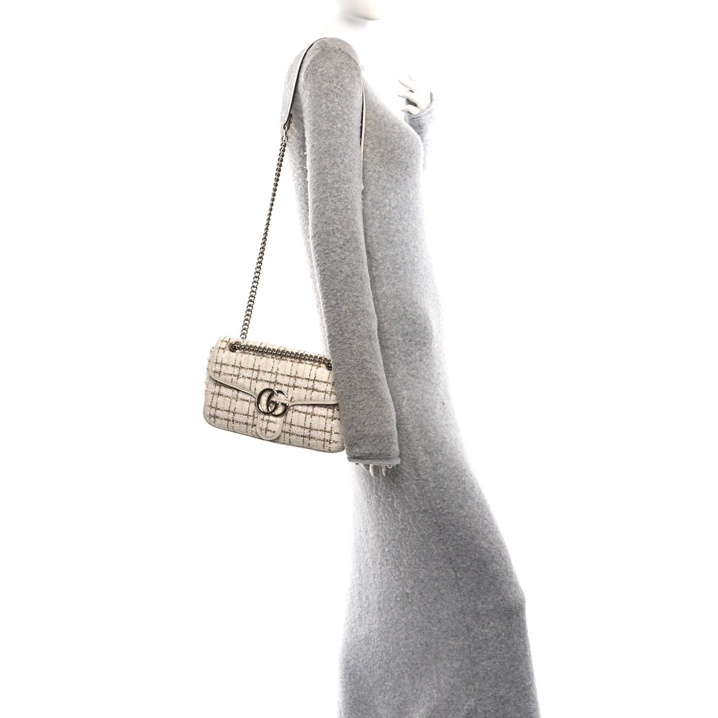 Matelasse Mini GG Marmont Shoulder Bag