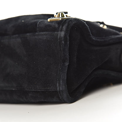Balenciaga Baby Daim Suede Gold Metallic Edge Hardware Mini City Black 10 of 10