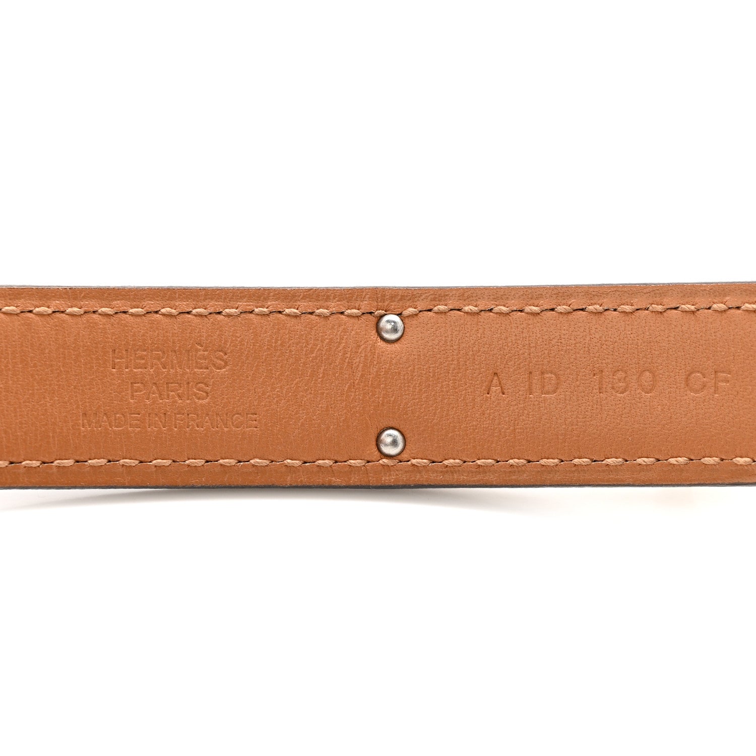 Hermes Epsom Kelly Belt Black 3 of 4