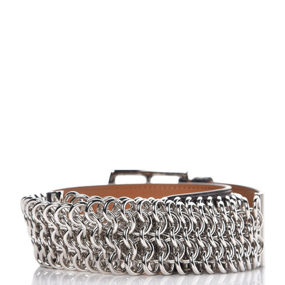 Hermes Box Etriviere Chain Belt 80 Chocolate 3 of 8