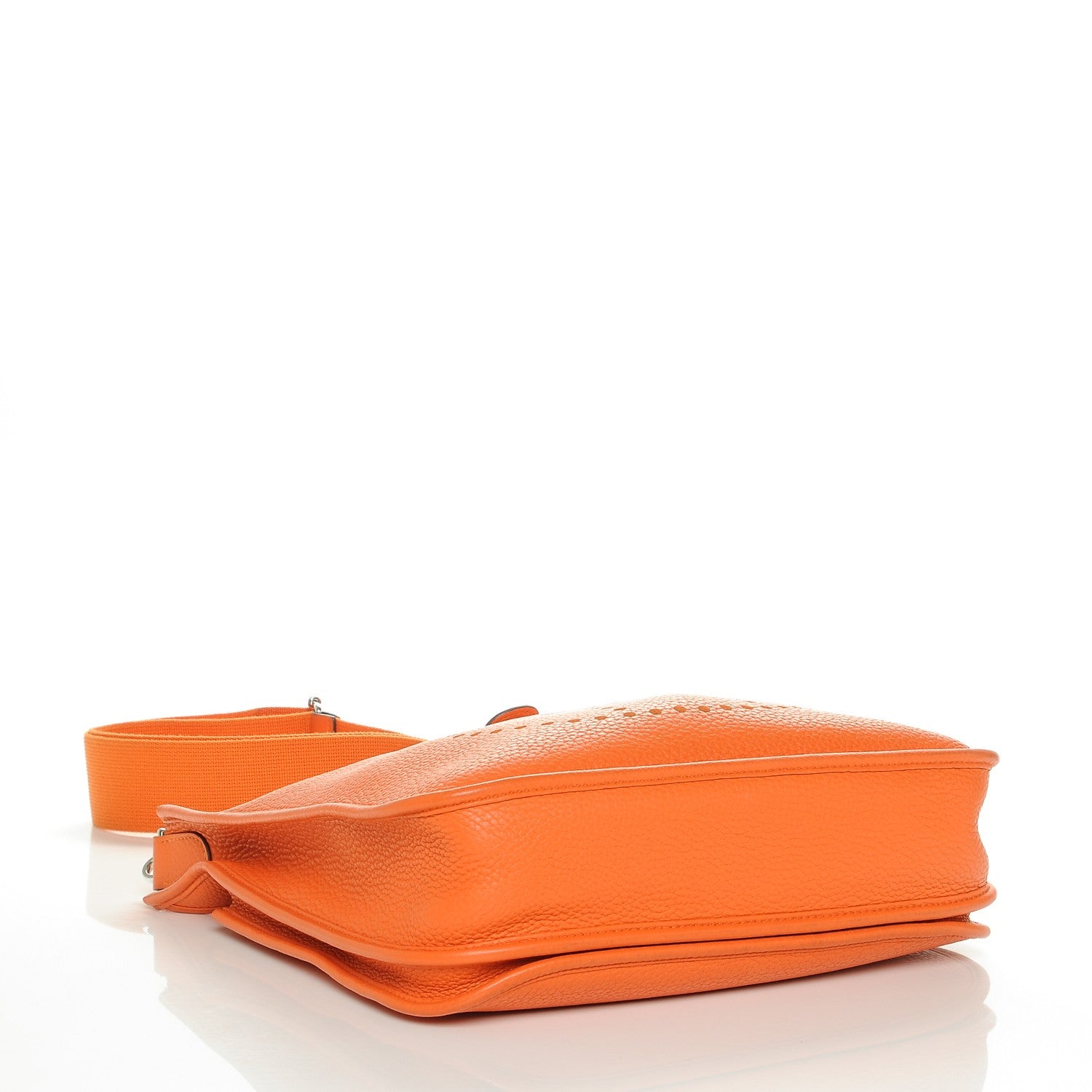 Hermes Taurillon Clemence Evelyne III PM Orange 4 of 7