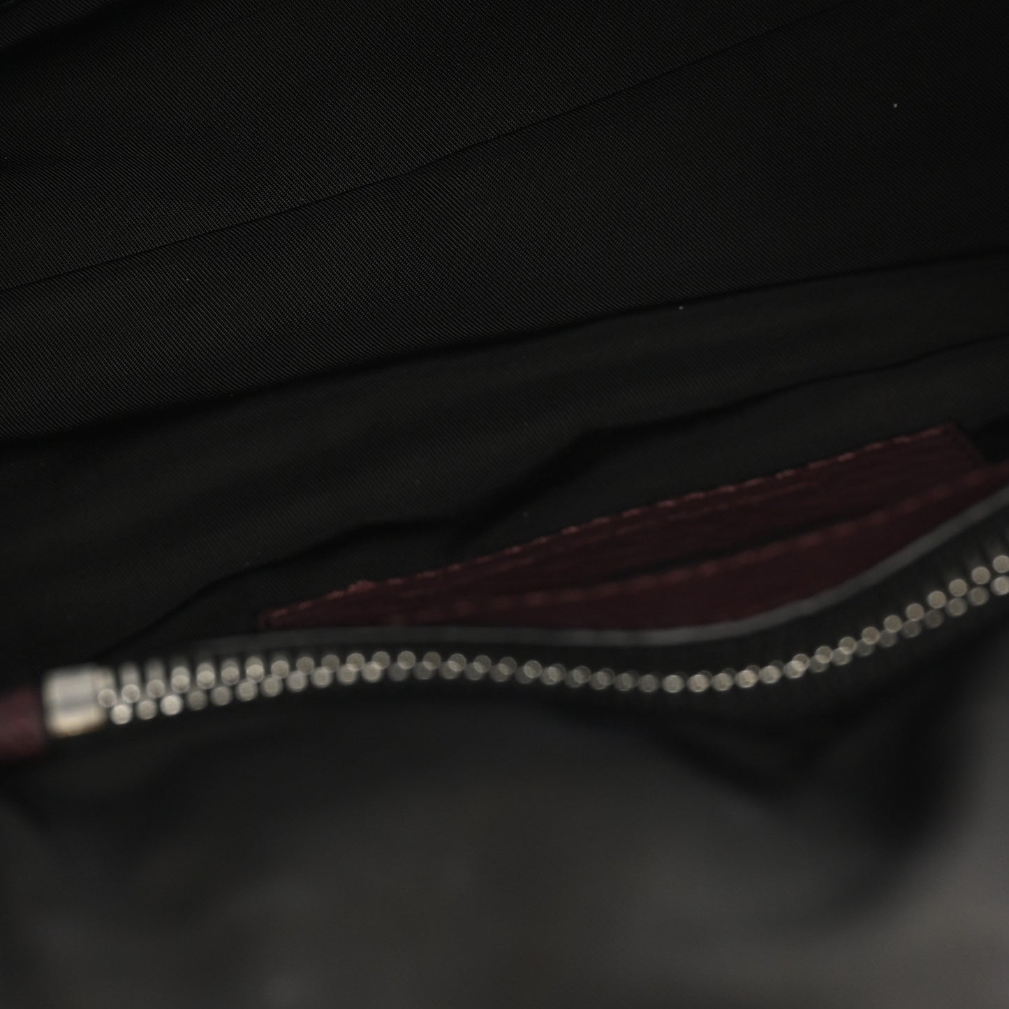 Pebbled Calfskin Mini Rockie Oxblood
