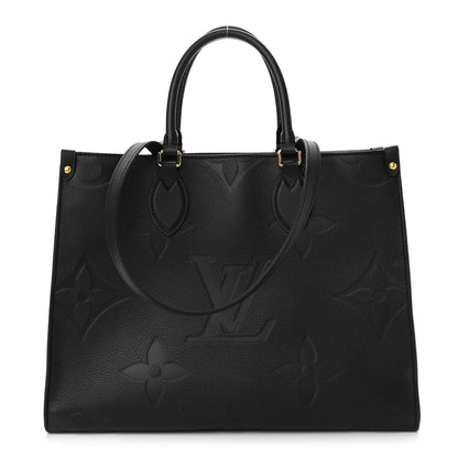 Louis Vuitton Empreinte Monogram Giant Onthego MM Black 1 of 11
