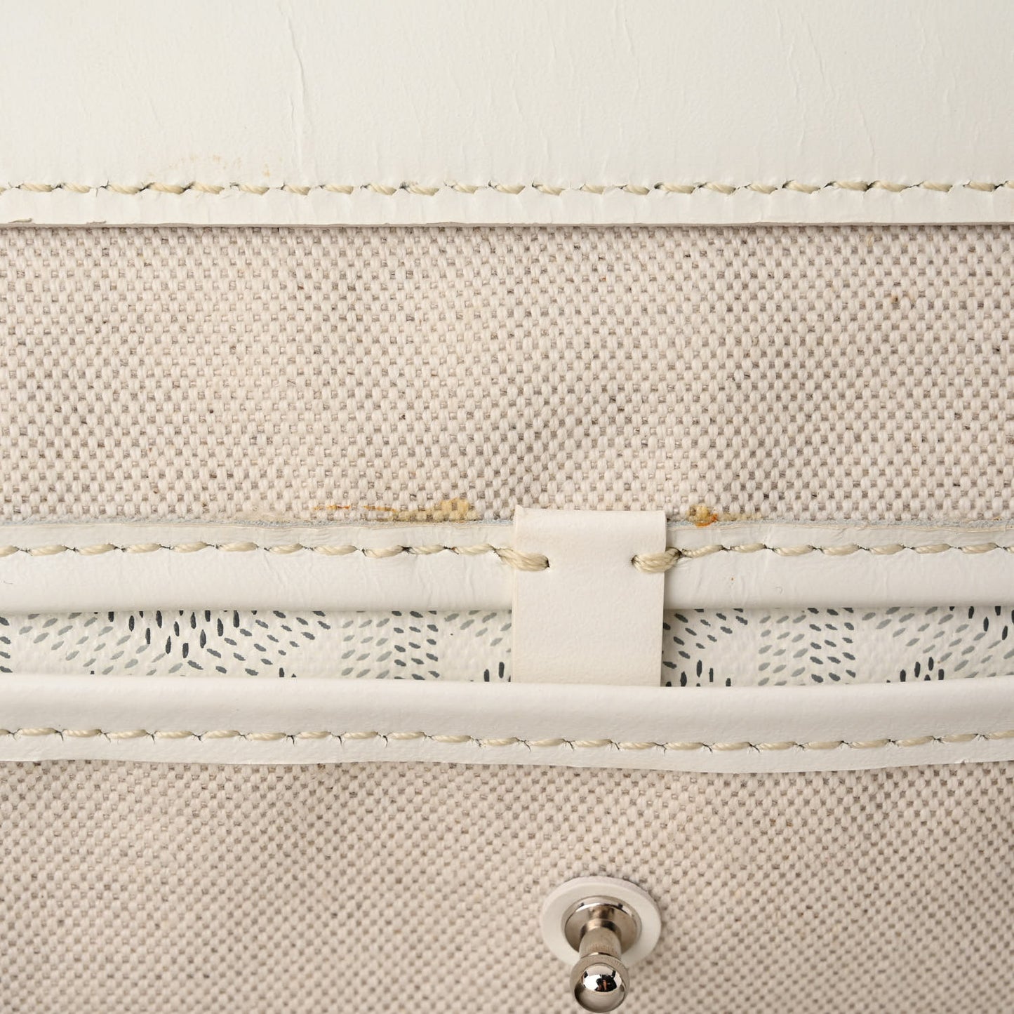 Goyardine Bellechasse PM White